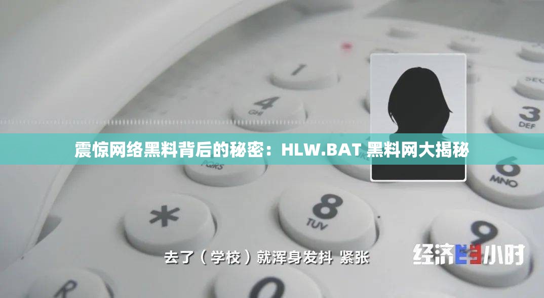 震惊网络黑料背后的秘密：HLW.BAT 黑料网大揭秘