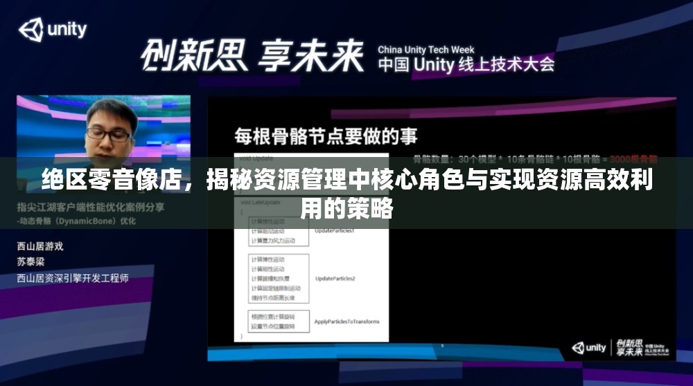 绝区零音像店，揭秘资源管理中核心角色与实现资源高效利用的策略