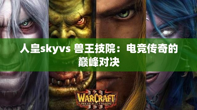 人皇skyvs 兽王技院：电竞传奇的巅峰对决