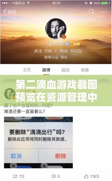 第二滴血游戏截图预览在资源管理中的核心价值与高效策略应用