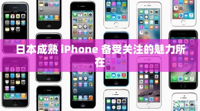 日本成熟 iPhone 备受关注的魅力所在