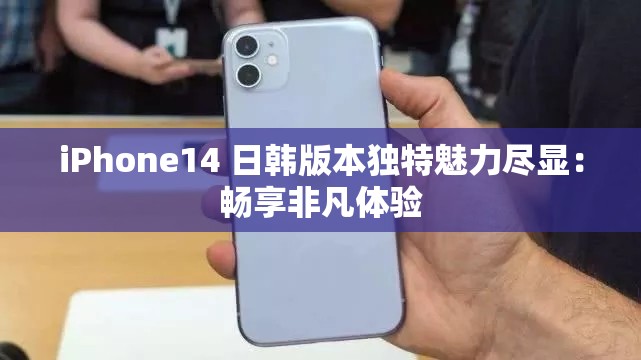 iPhone14 日韩版本独特魅力尽显：畅享非凡体验