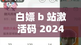 白嫖 b 站激活码 2024：是贪婪还是智慧？