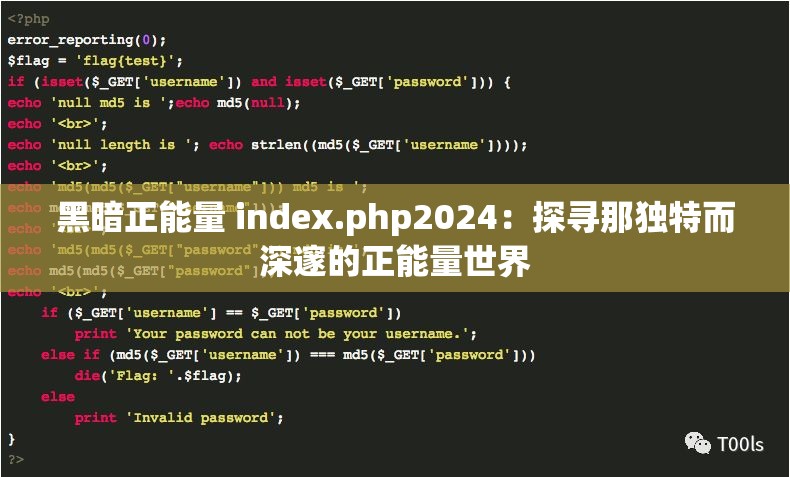 黑暗正能量 index.php2024：探寻那独特而深邃的正能量世界