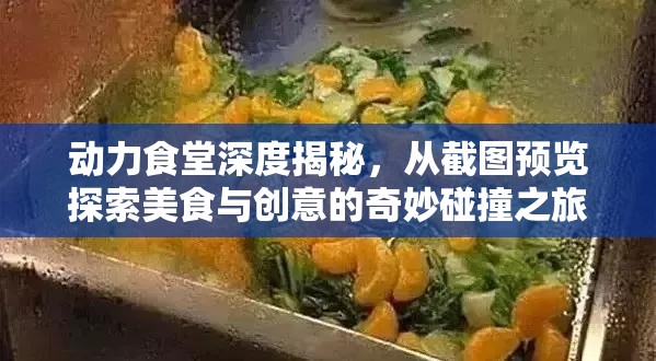 动力食堂深度揭秘，从截图预览探索美食与创意的奇妙碰撞之旅