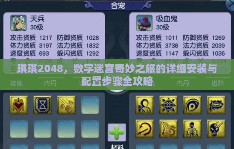 琪琪2048，数字迷宫奇妙之旅的详细安装与配置步骤全攻略