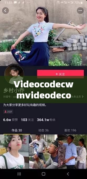 Videocodecwmvideodecoder 的魅力：引领视频解码新潮流