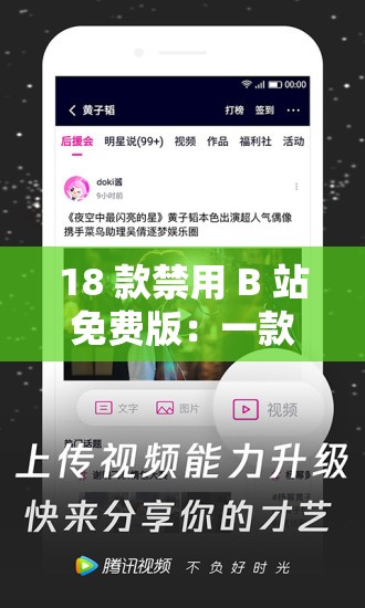 18 款禁用 B 站免费版：一款因涉黄被封禁的视频软件