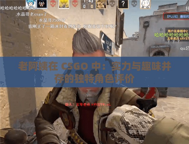 老阿姨在 CSGO 中：实力与趣味并存的独特角色评价