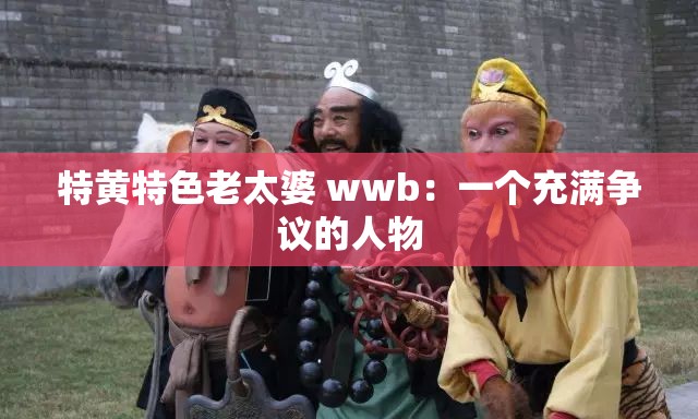 特黄特色老太婆 wwb：一个充满争议的人物