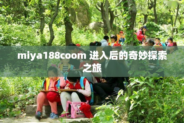 miya188coom 进入后的奇妙探索之旅