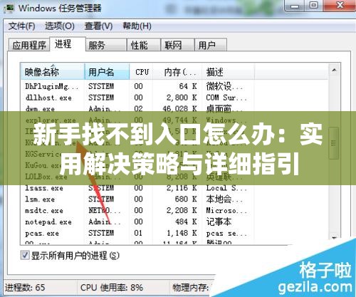 新手找不到入口怎么办：实用解决策略与详细指引