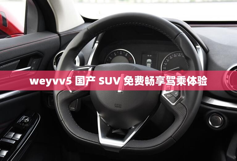 weyvv5 国产 SUV 免费畅享驾乘体验