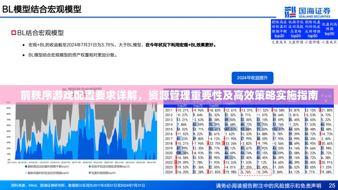 前秩序游戏配置要求详解，资源管理重要性及高效策略实施指南