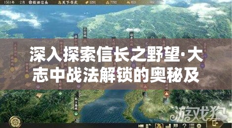 深入探索信长之野望·大志中战法解锁的奥秘及其具体条件