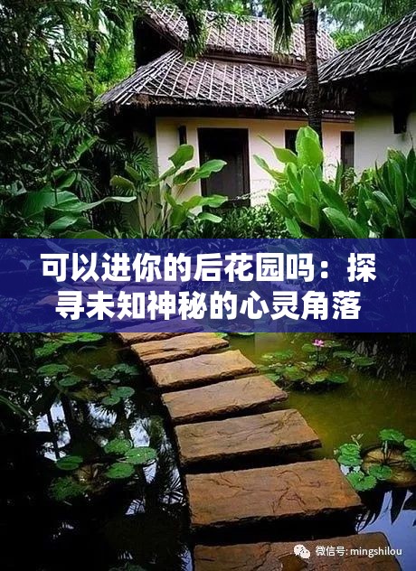 可以进你的后花园吗：探寻未知神秘的心灵角落