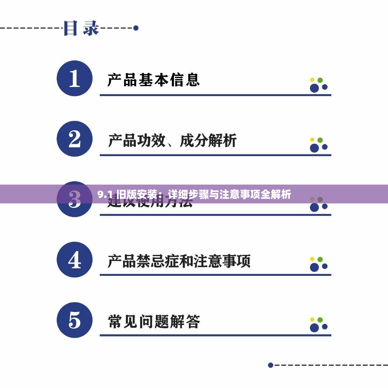 9.1 旧版安装：详细步骤与注意事项全解析