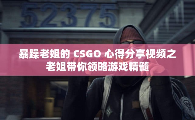 暴躁老姐的 CSGO 心得分享视频之老姐带你领略游戏精髓