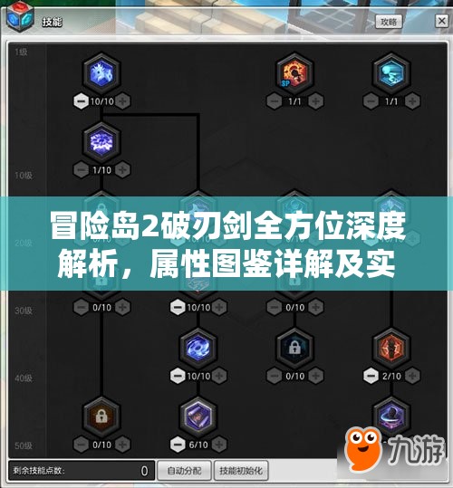 冒险岛2破刃剑全方位深度解析，属性图鉴详解及实战应用价值探讨