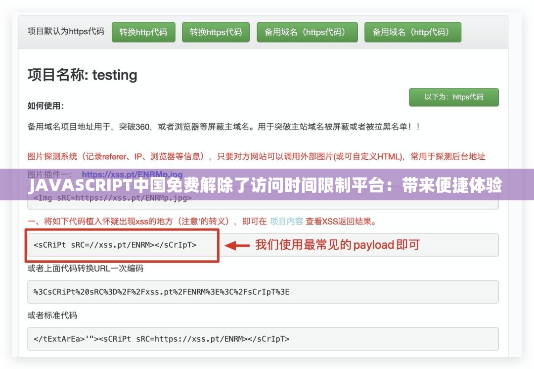 JAVASCRIPT中国免费解除了访问时间限制平台：带来便捷体验