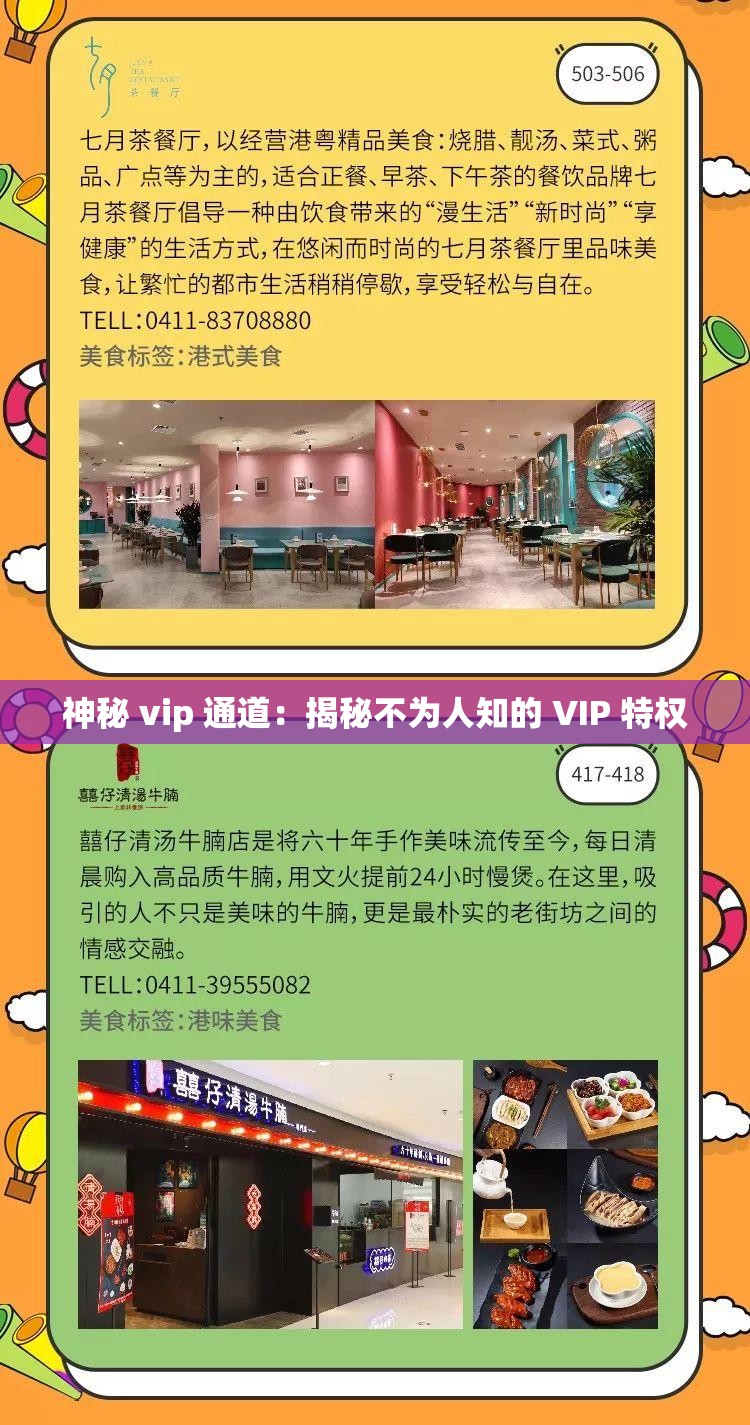 神秘 vip 通道：揭秘不为人知的 VIP 特权