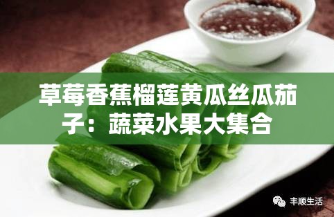 草莓香蕉榴莲黄瓜丝瓜茄子：蔬菜水果大集合