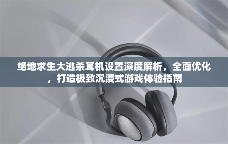 绝地求生大逃杀耳机设置深度解析，全面优化，打造极致沉浸式游戏体验指南