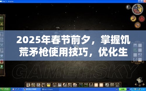 2025年春节前夕，掌握饥荒矛枪使用技巧，优化生存游戏资源管理