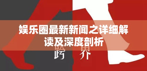 娱乐圈最新新闻之详细解读及深度剖析