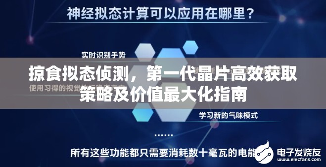 掠食拟态侦测，第一代晶片高效获取策略及价值最大化指南