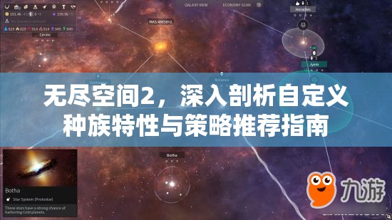 无尽空间2，深入剖析自定义种族特性与策略推荐指南