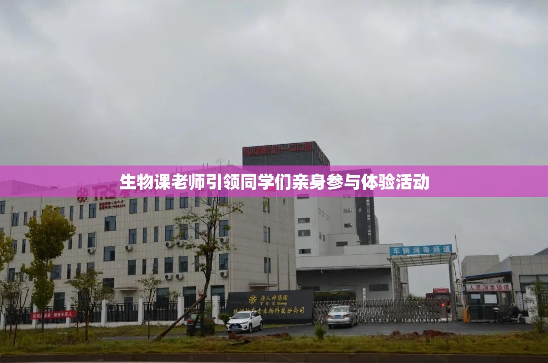 生物课老师引领同学们亲身参与体验活动