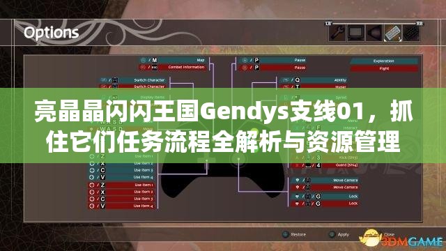 亮晶晶闪闪王国Gendys支线01，抓住它们任务流程全解析与资源管理艺术指南