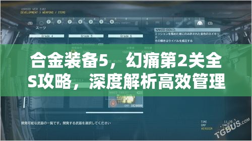 合金装备5，幻痛第2关全S攻略，深度解析高效管理与资源利用的艺术