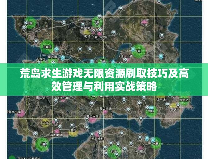 荒岛求生游戏无限资源刷取技巧及高效管理与利用实战策略