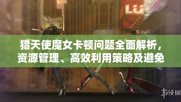 猎天使魔女卡顿问题全面解析，资源管理、高效利用策略及避免资源浪费指南