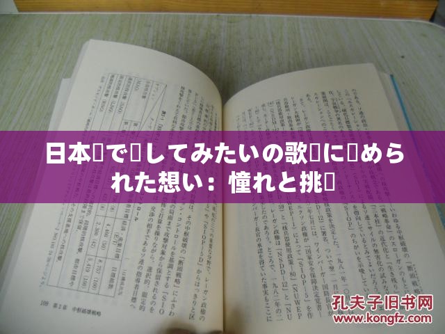 日本語で話してみたいの歌詞に込められた想い：憧れと挑戦