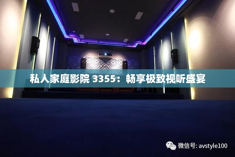 私人家庭影院 3355：畅享极致视听盛宴